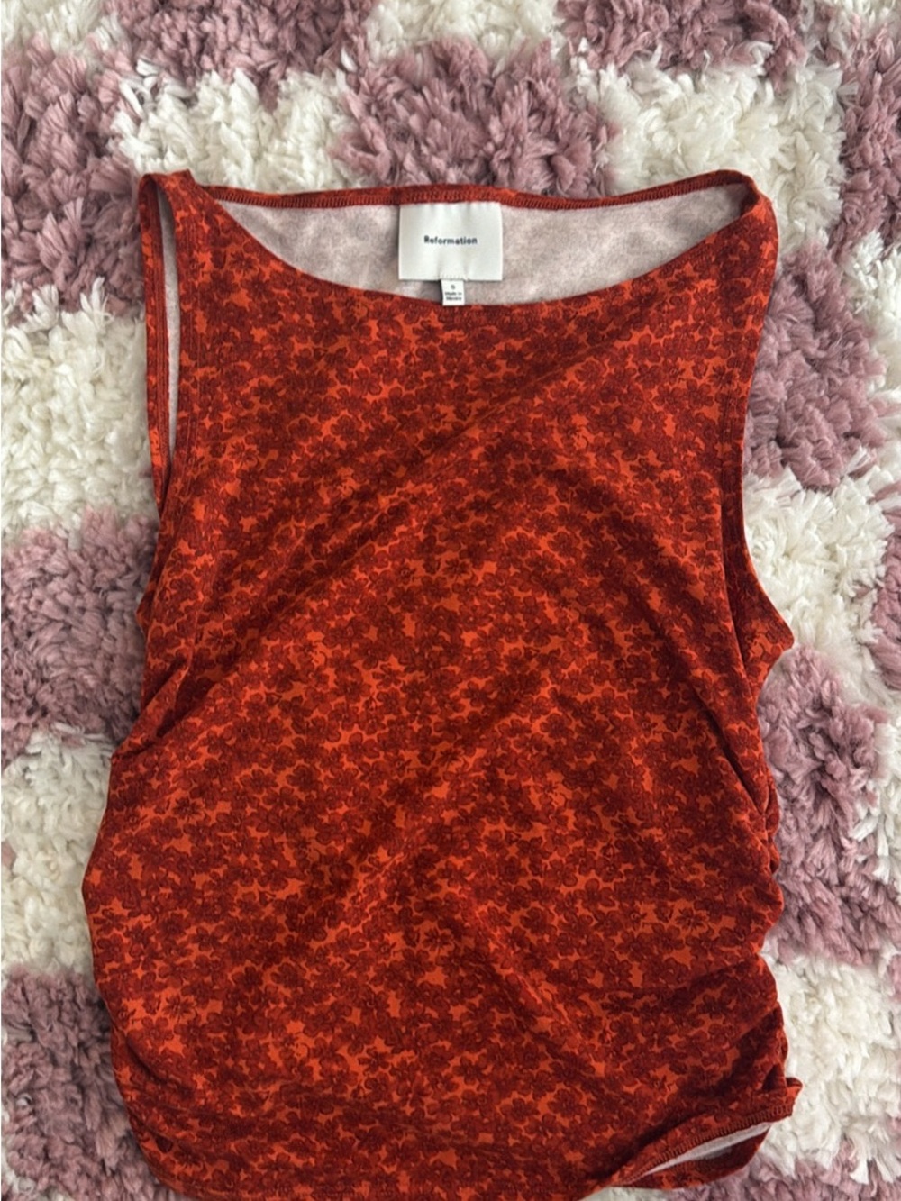 Reformation Demi Print Amina Two-Piece Skirt Set - Picture 3 of 5